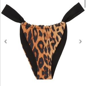 We are HAH Reversible Tini Bottom Black and Leopard